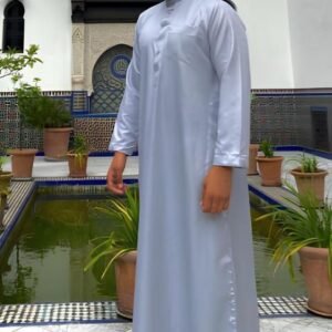 Qamis Saoudien Argent