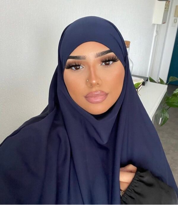 Khimar bleu nuit